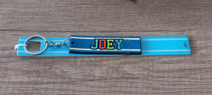 Sleutelhanger blauw Joey