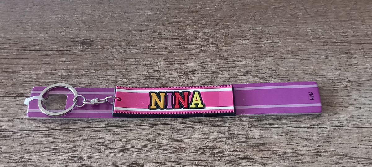 Sleutelhanger Paars Nina