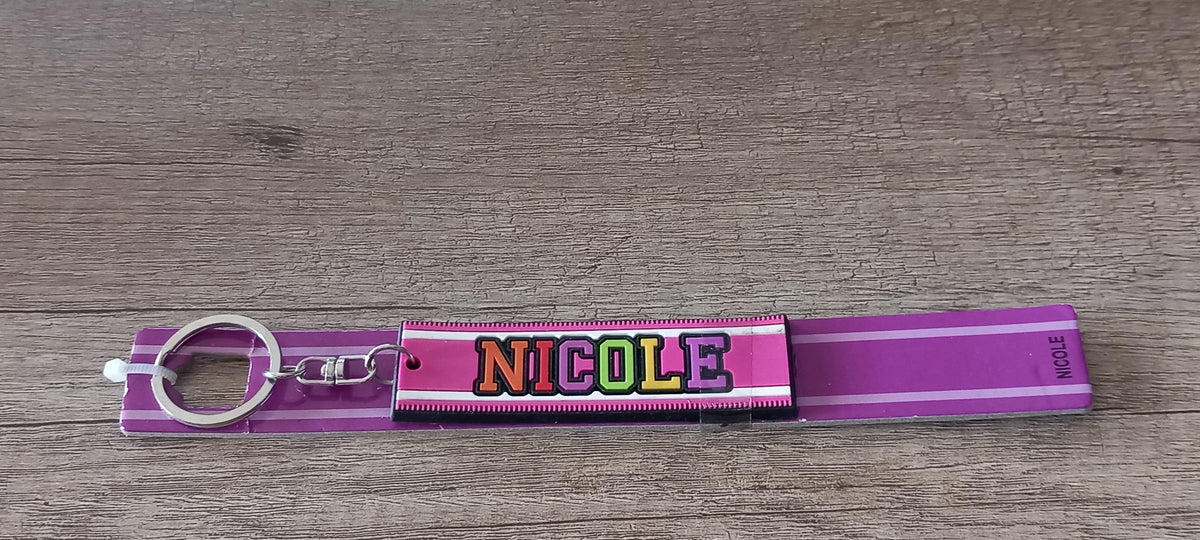 Sleutelhanger Paars Nicole