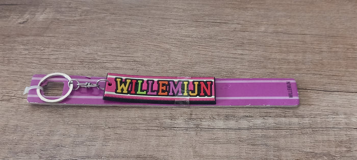 Sleutelhanger Paars Willemijn