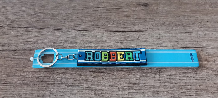 Sleutelhanger blauw Robbert