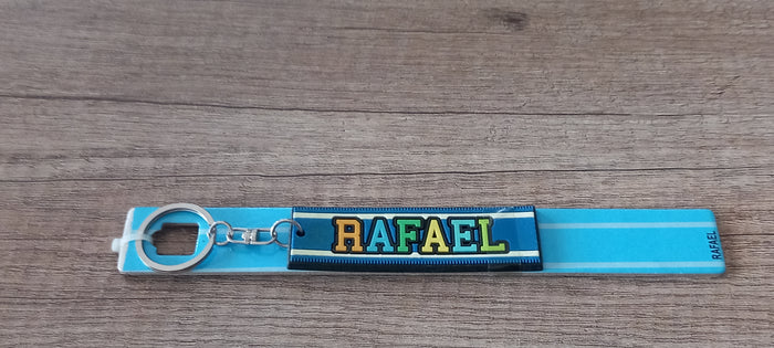 Sleutelhanger blauw Rafael
