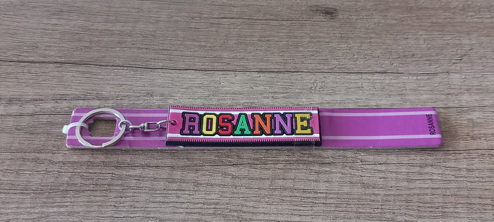Sleutelhanger Paars Rosanne