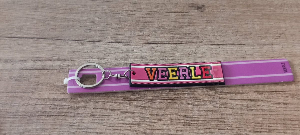 Sleutelhanger Paars Veerle