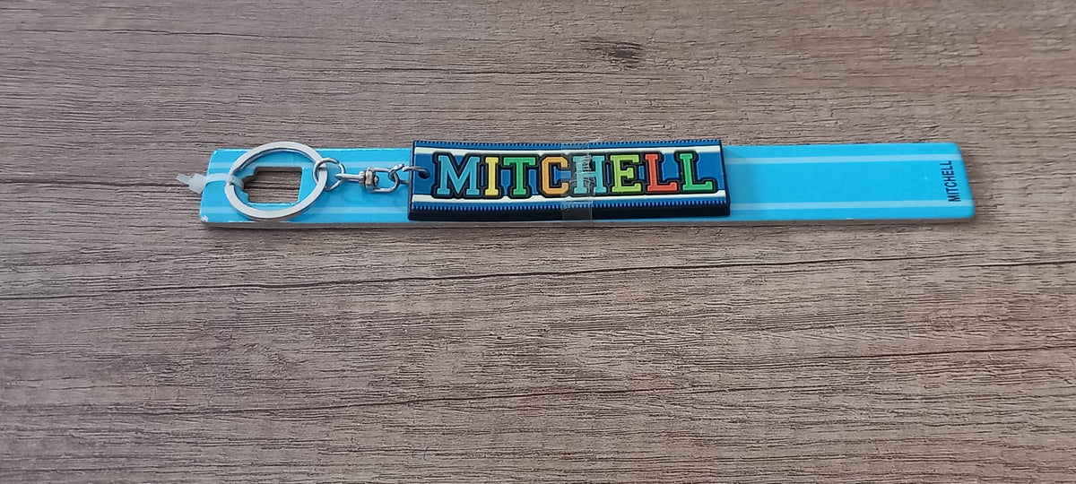 Sleutelhanger blauw Mitchell
