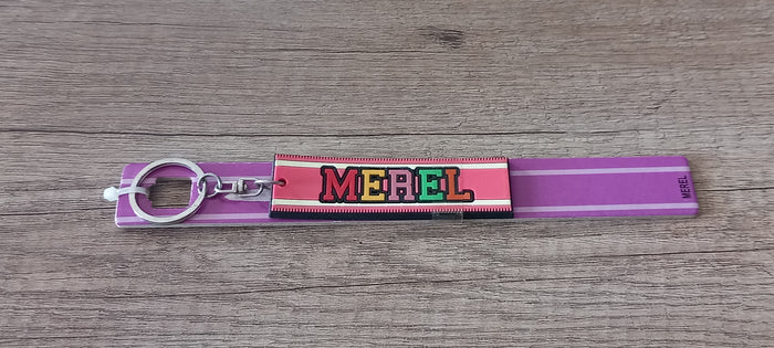 Sleutelhanger Paars Merel
