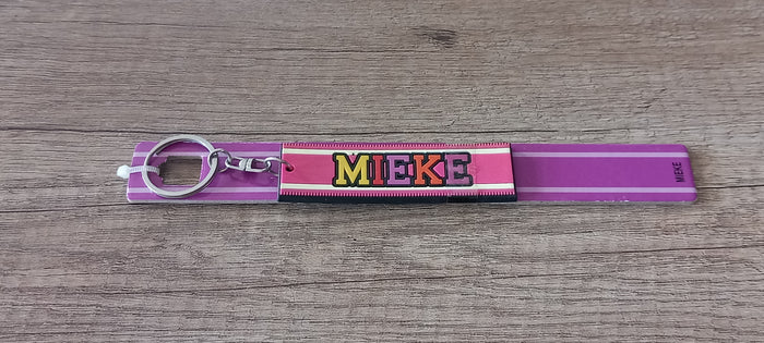 Sleutelhanger Paars Mieke