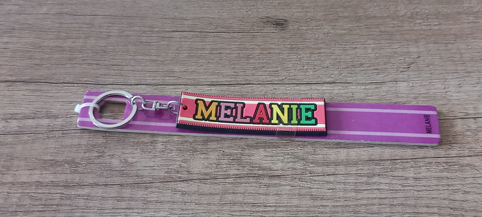 Sleutelhanger Paars Melanie