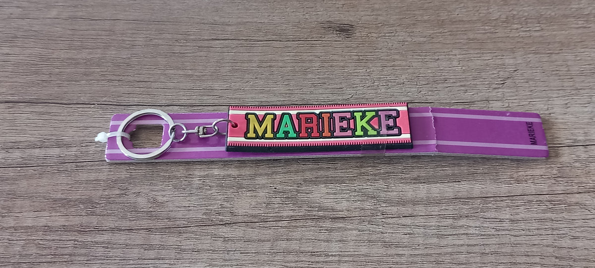 Sleutelhanger paars Marieke