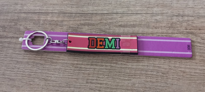 Sleutelhanger paars Demi