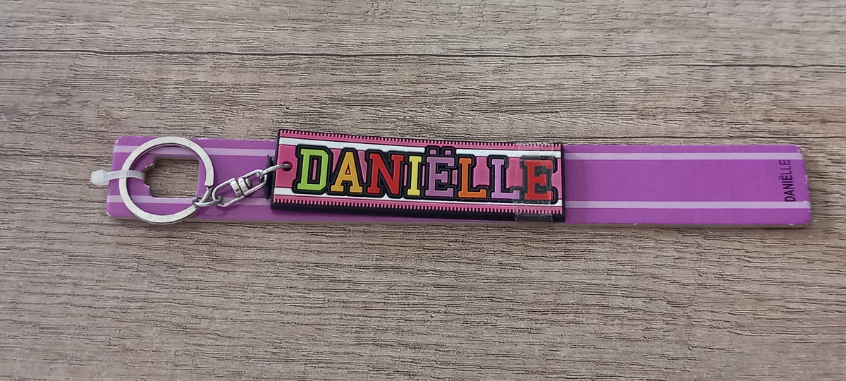Sleutelhanger paars Danielle