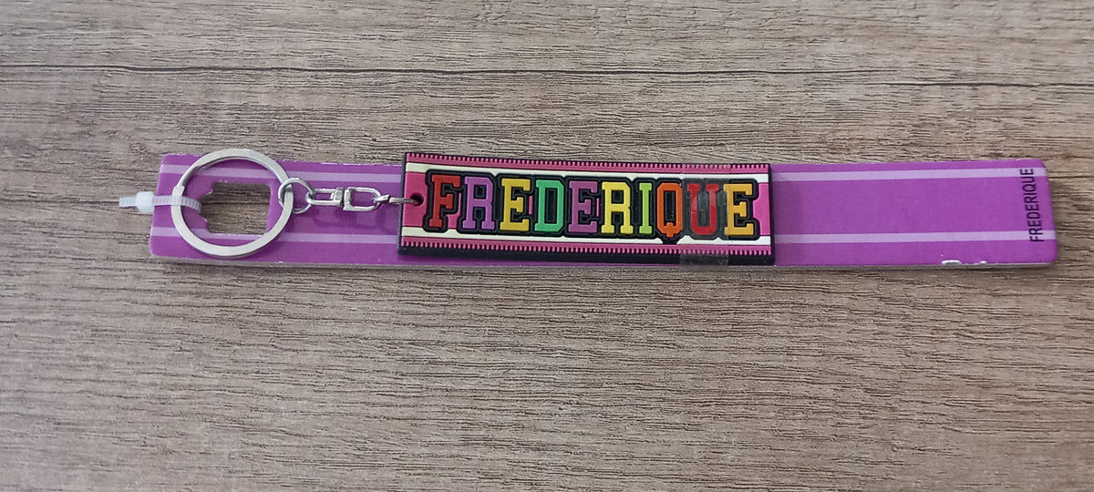 Sleutelhanger paars Frederique