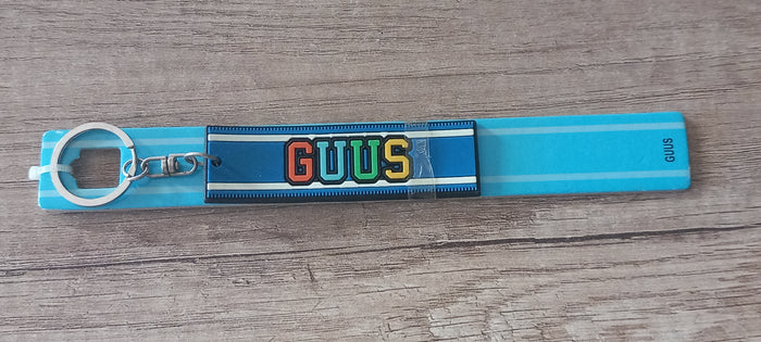 Sleutelhanger blauw Guus