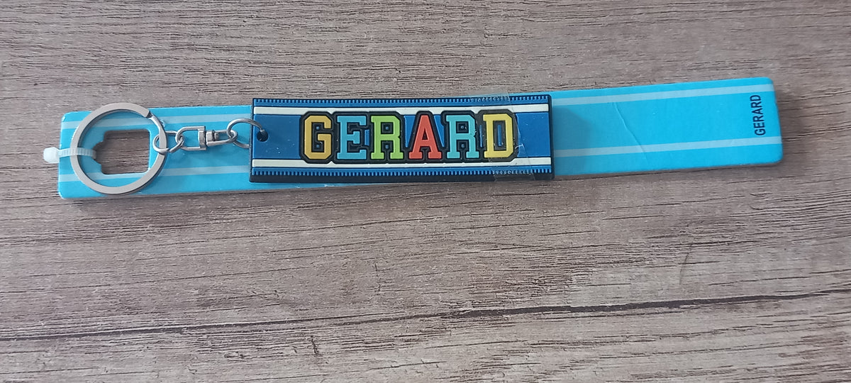 Sleutelhanger blauw Gerard