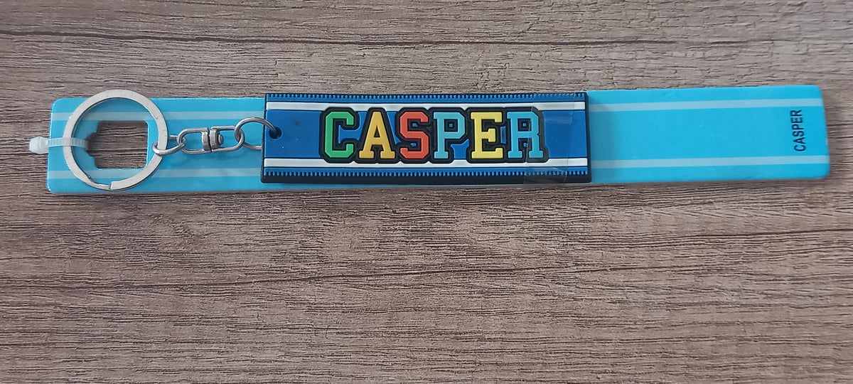 Sleutelhanger blauw Casper