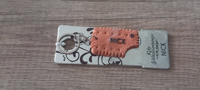 Sleutelhanger koekje Nick
