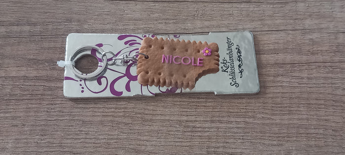 Sleutelhanger koekje Nicole