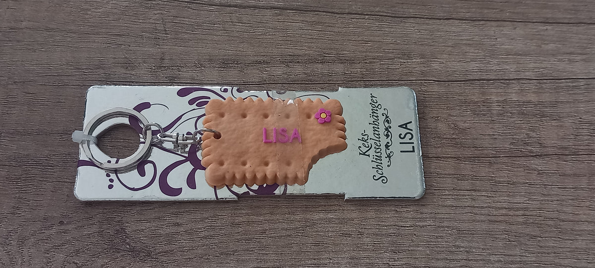 Sleutelhanger koekje Lisa