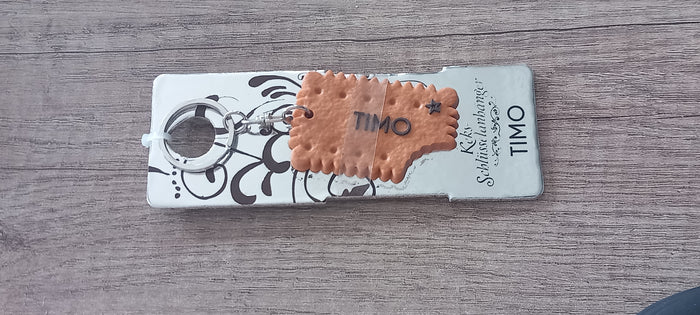 Sleutelhanger koekje Timo