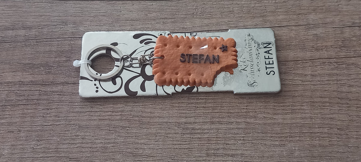 Sleutelhanger koekje Stefan
