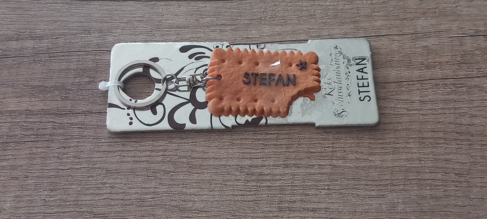 Sleutelhanger koekje Stefan