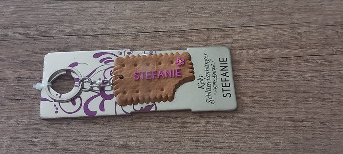 Sleutelhanger koekje Stefanie