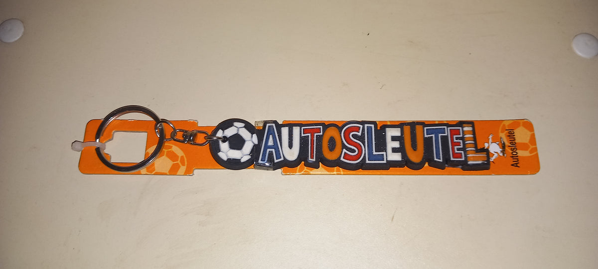 Sleutelhanger voetbal: Autosleutel