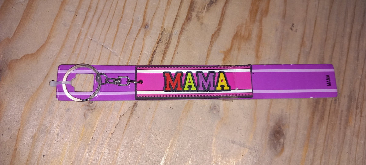 Sleutelhanger paars: Mama