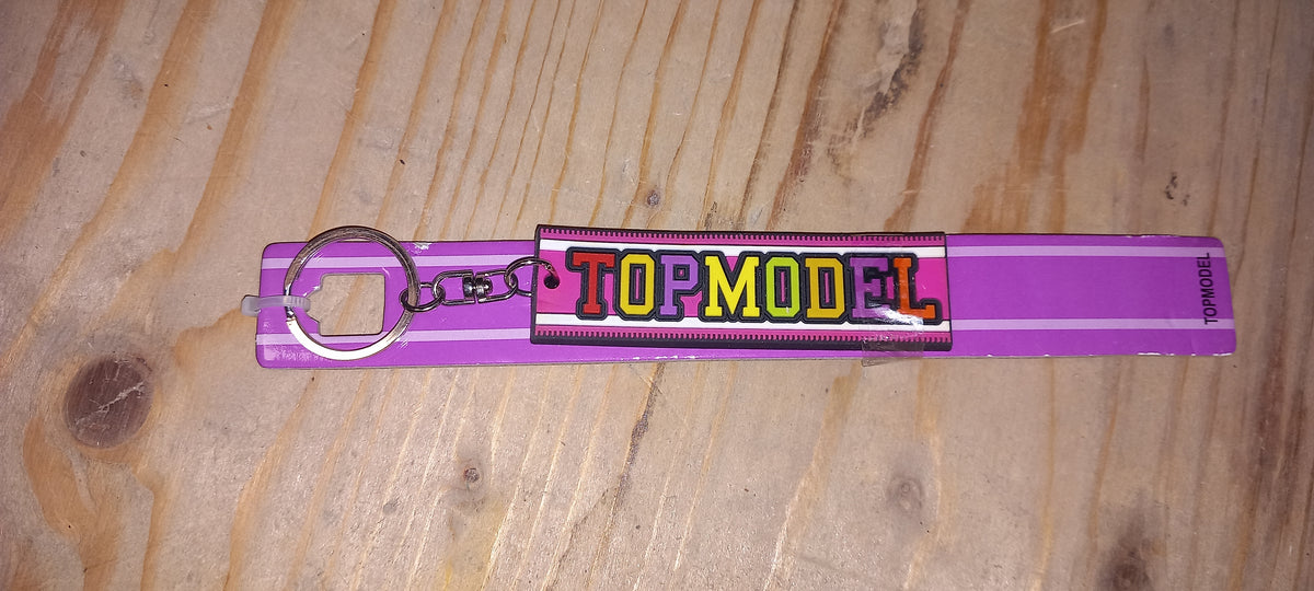 Sleutelhanger paars: Topmodel