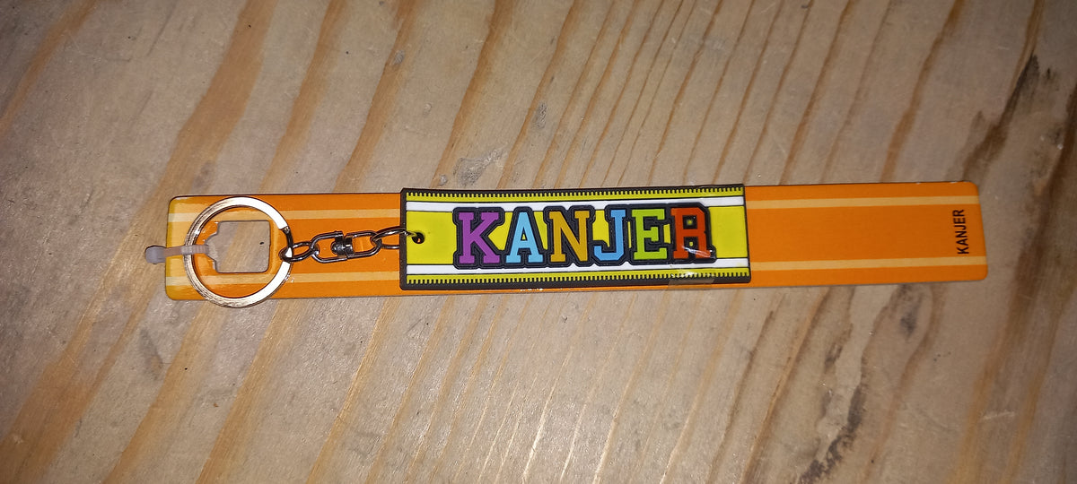 Sleutelhanger oranje: Kanjer