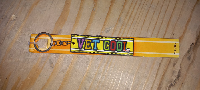 Sleutelhanger oranje: Vet cool