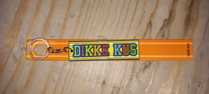 Sleutelhanger oranje: Dikke kus