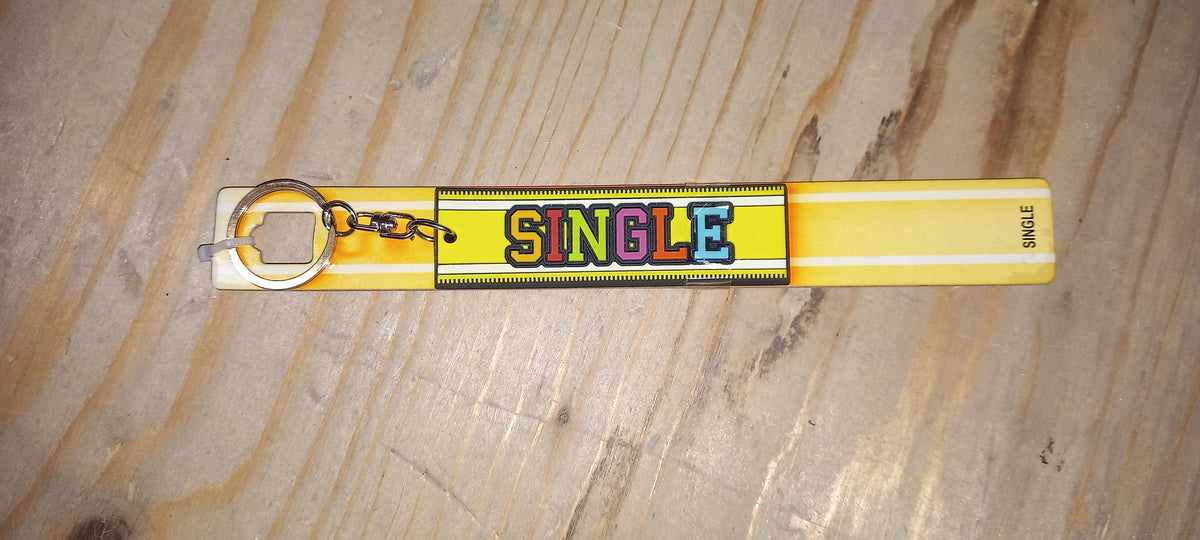 Sleutelhanger oranje: Single