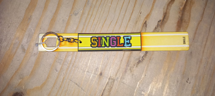 Sleutelhanger oranje: Single