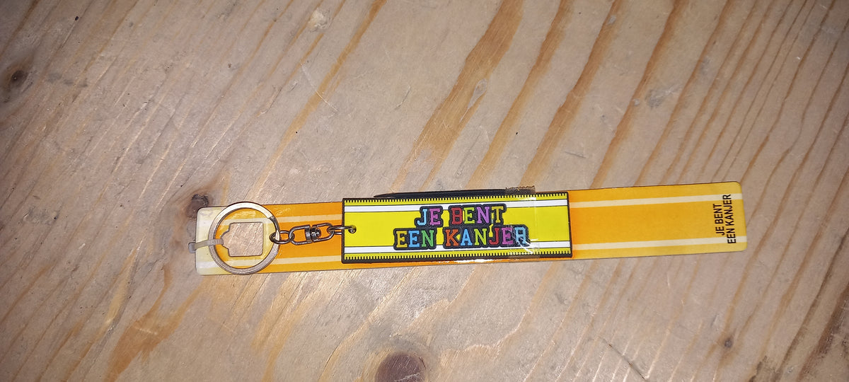 Sleutelhanger oranje: Je bent een kanjer