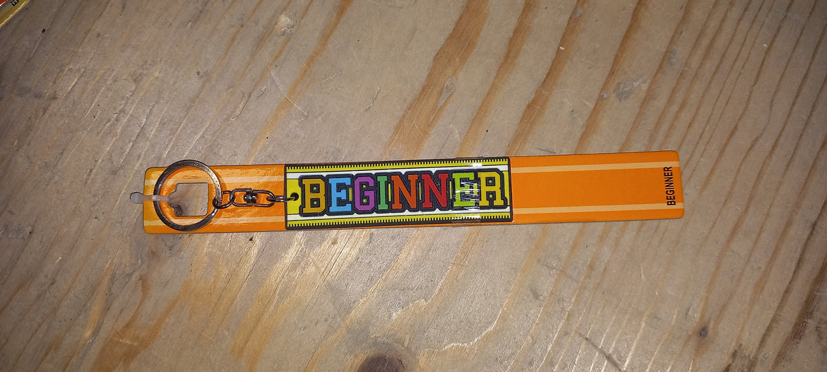 Sleutelhanger oranje: Beginner