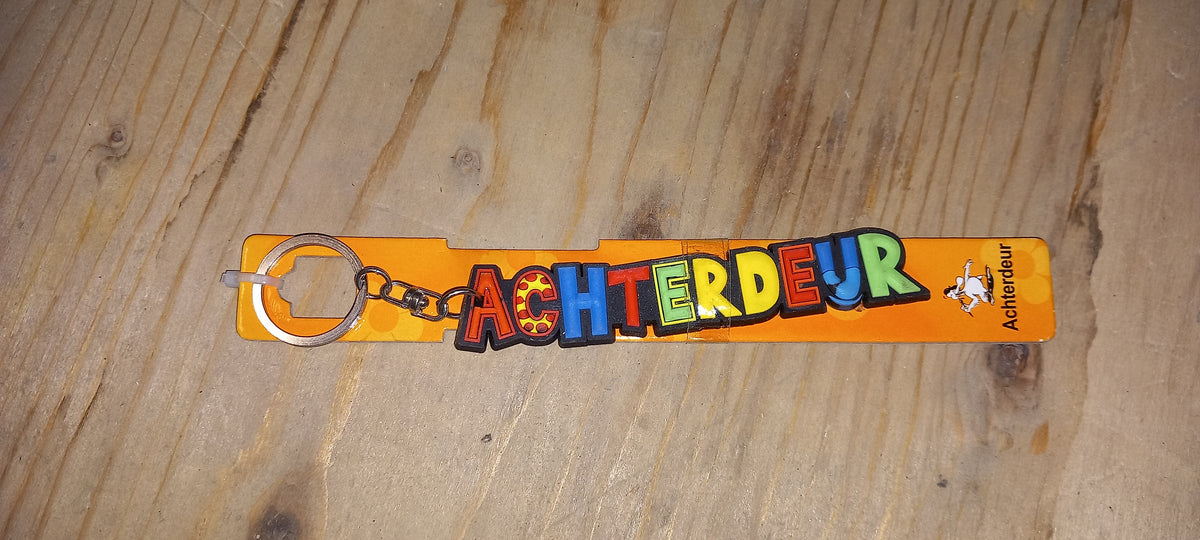 Sleutelhanger: Achterdeur