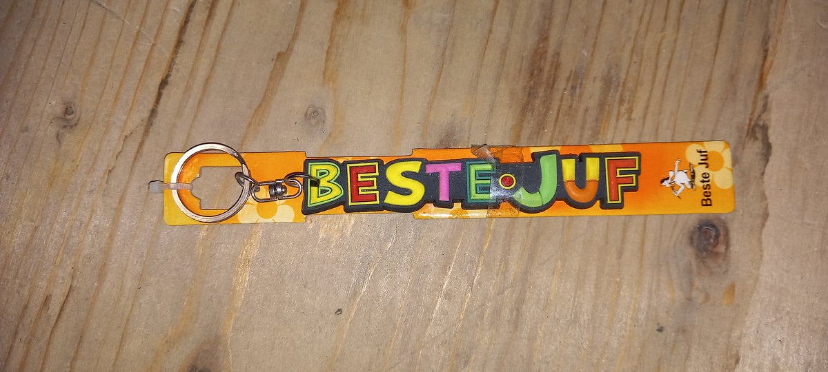 Sleutelhanger: Beste juf