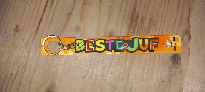 Sleutelhanger: Beste juf