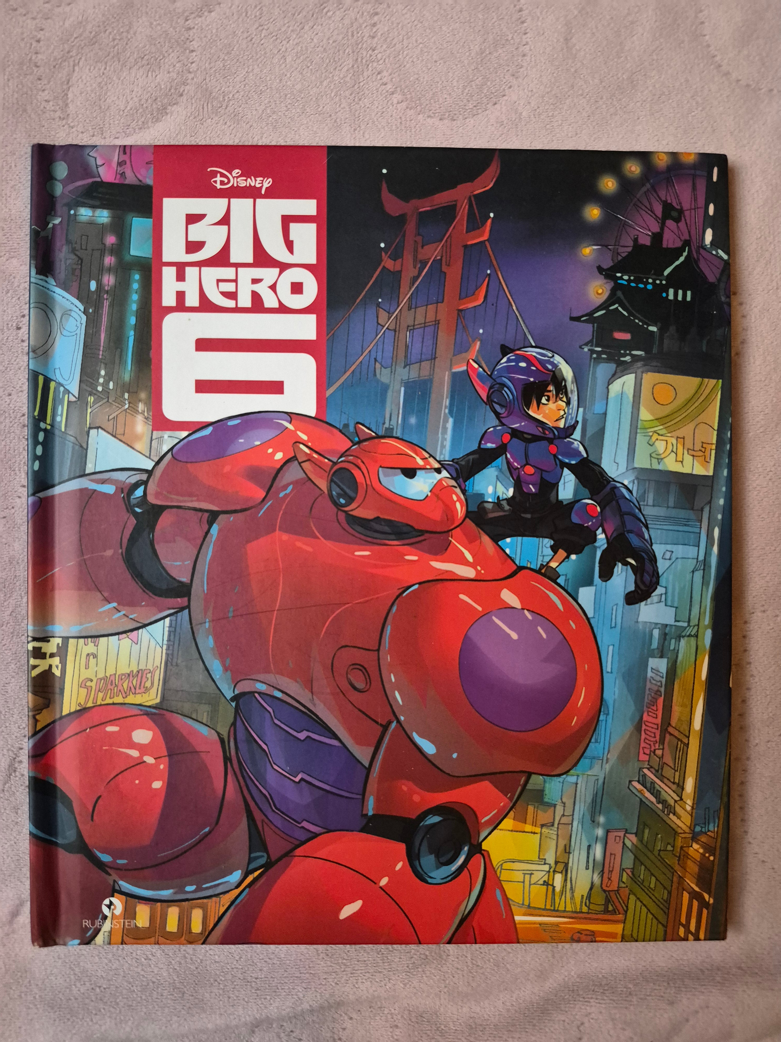 Disney boekje big hero 6 zonder CD