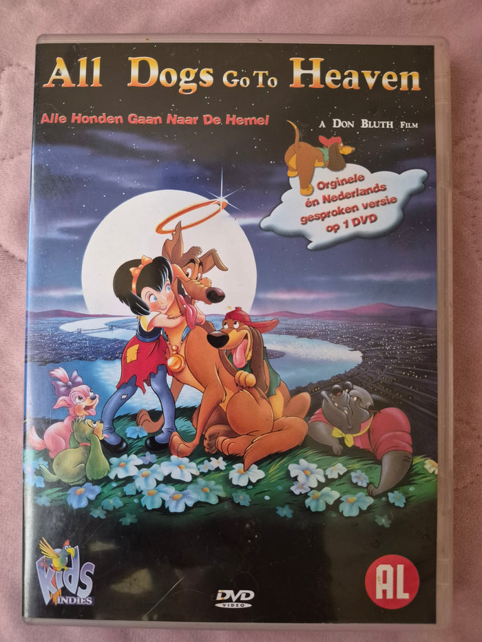 DvD alle honden gaan naar de hemel