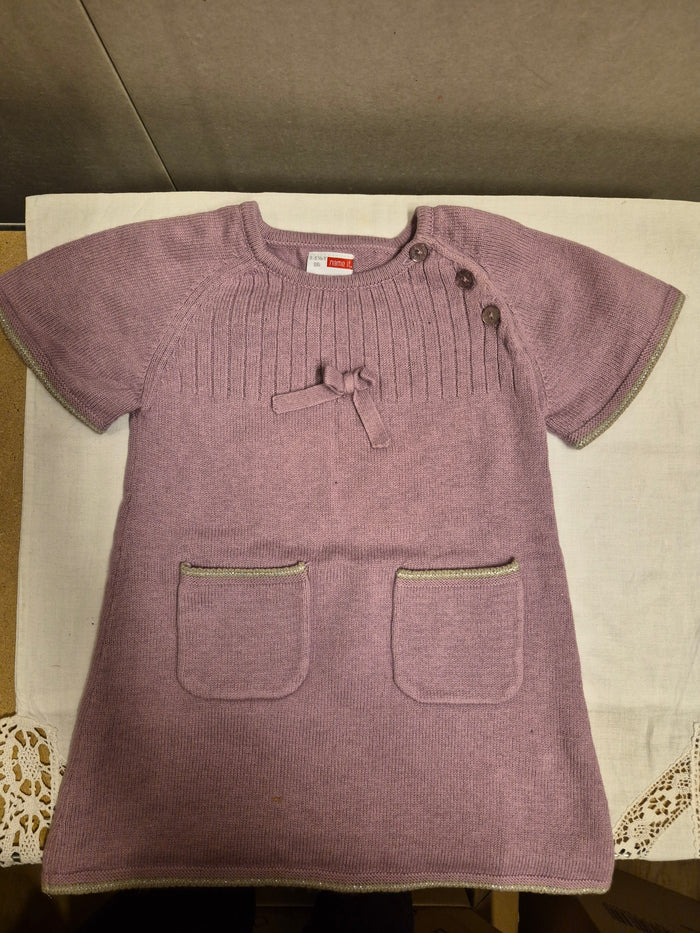 Paars jurkje Name it maat 86