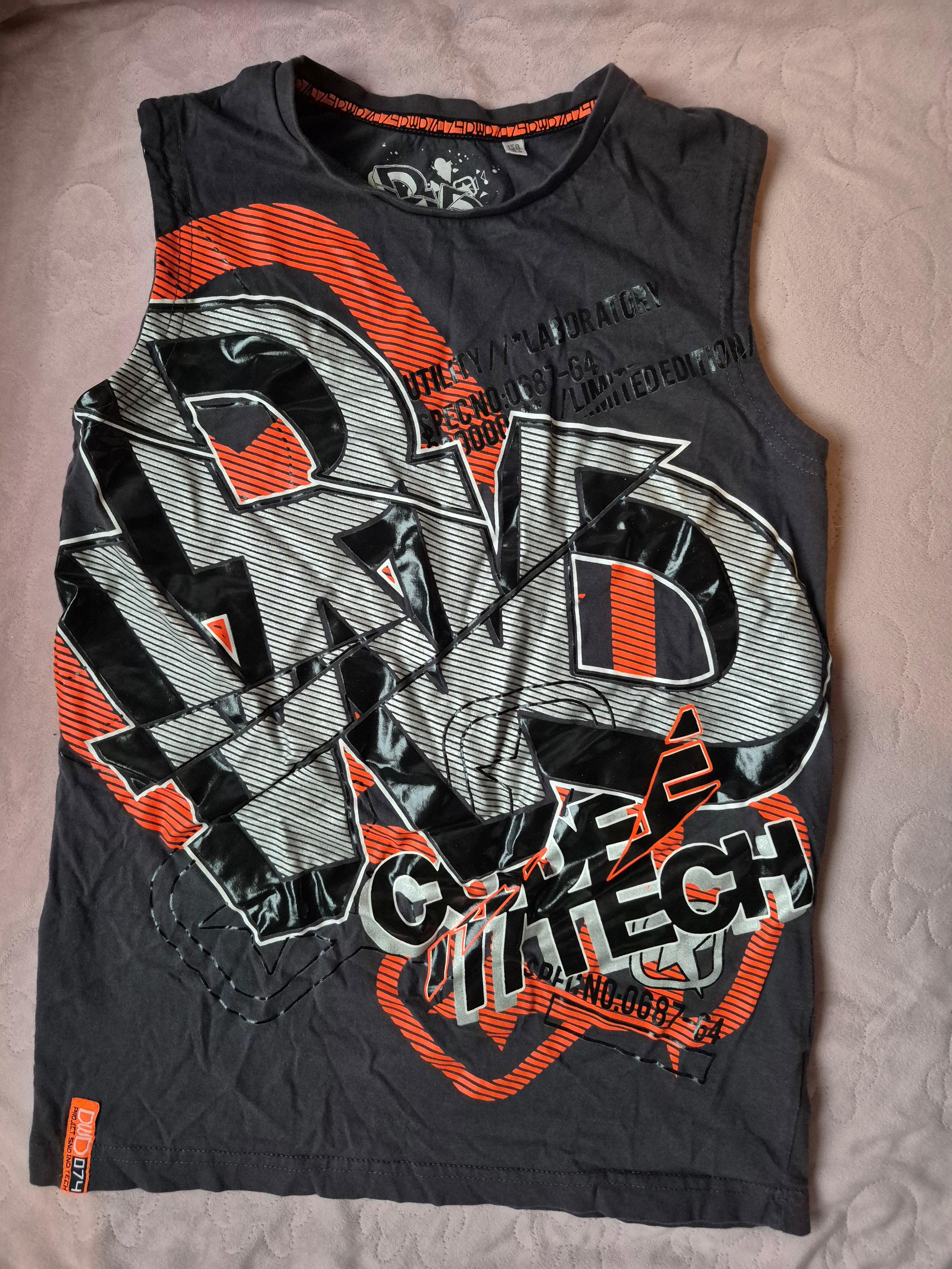 Mouwloos shirt maat 158/164
