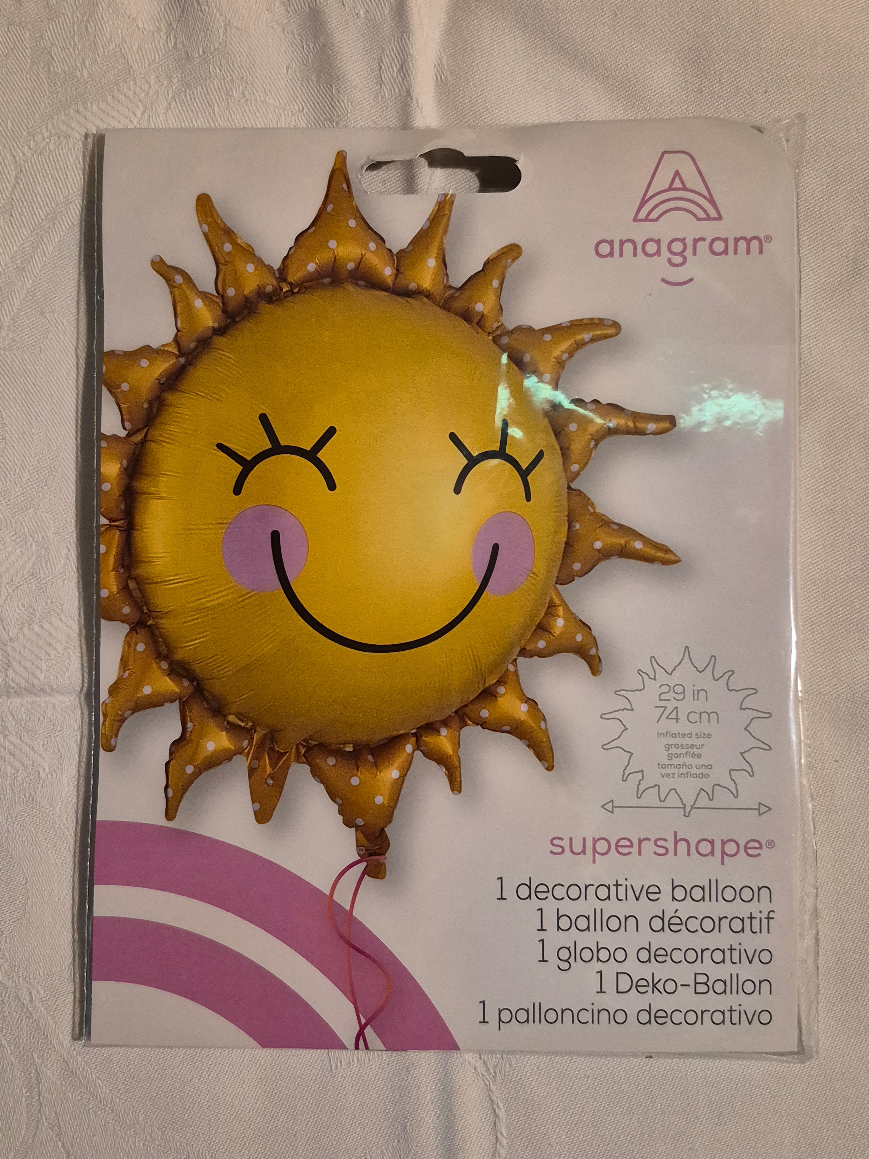 Folieballon Zon