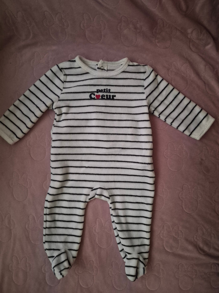 Baby boxpakje gestreept maat 62