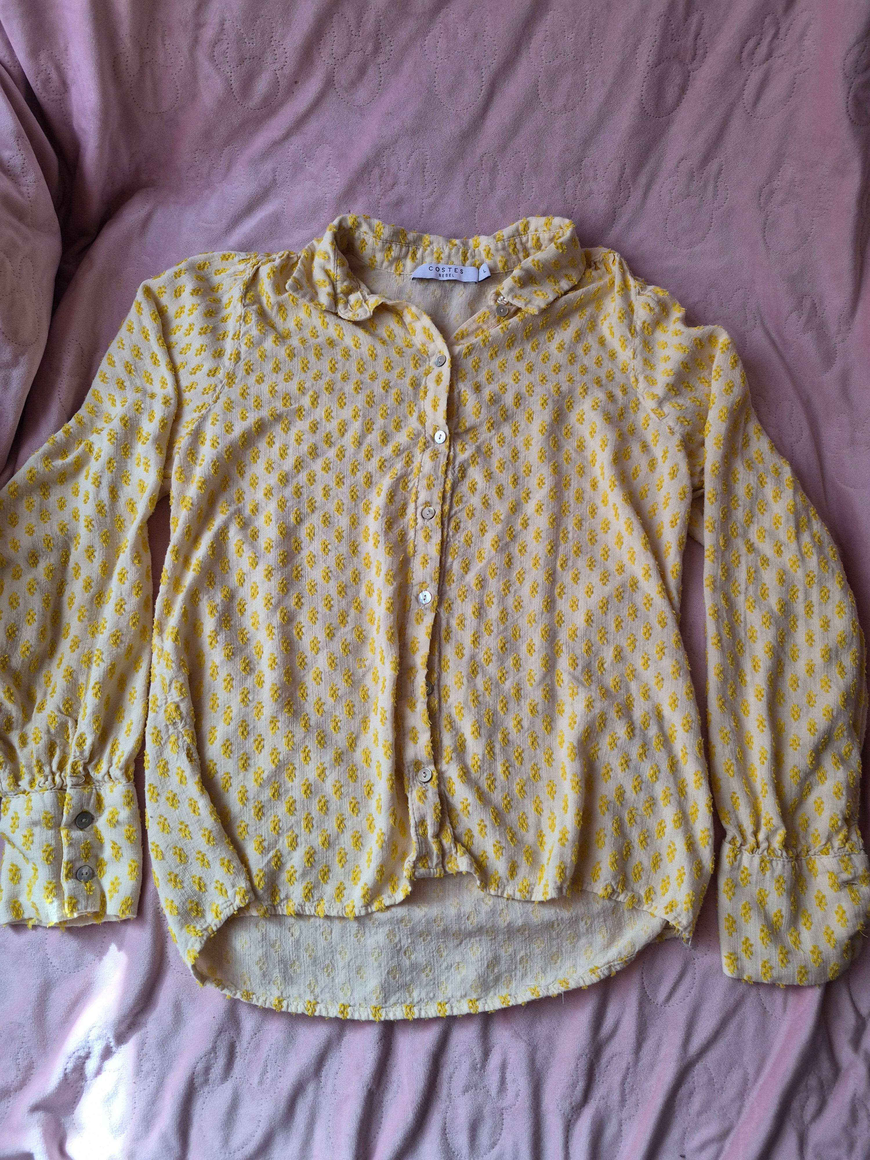 Geel truitje Costes maat L