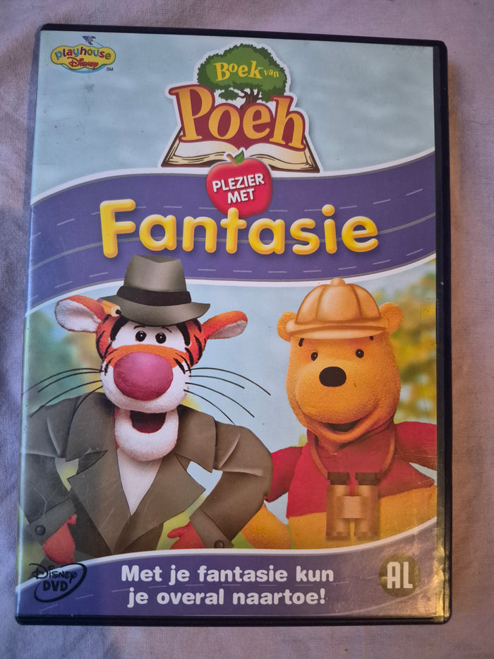 Disney DVD boek van poeh Fantasie