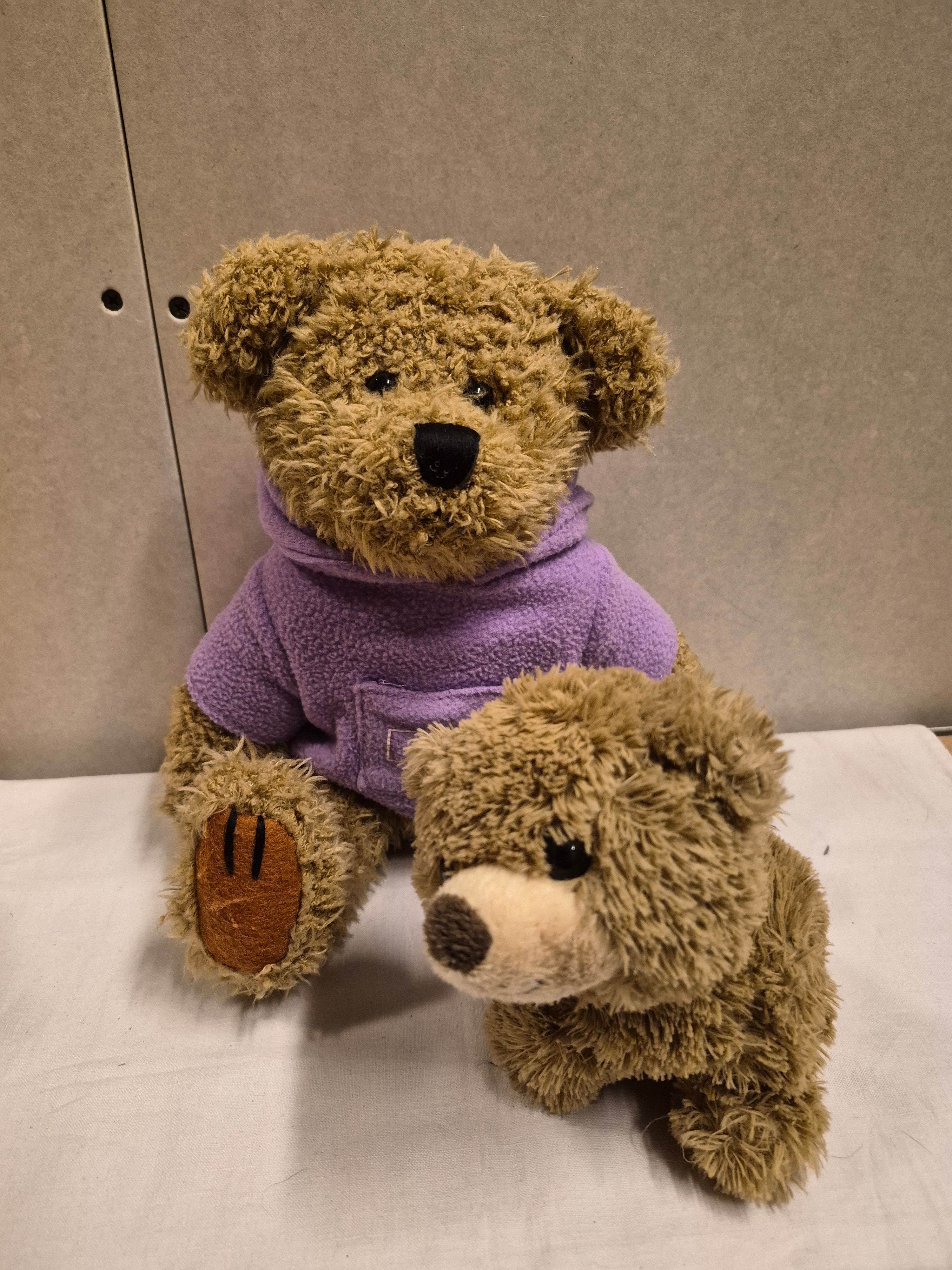 Knuffel beertjes samen