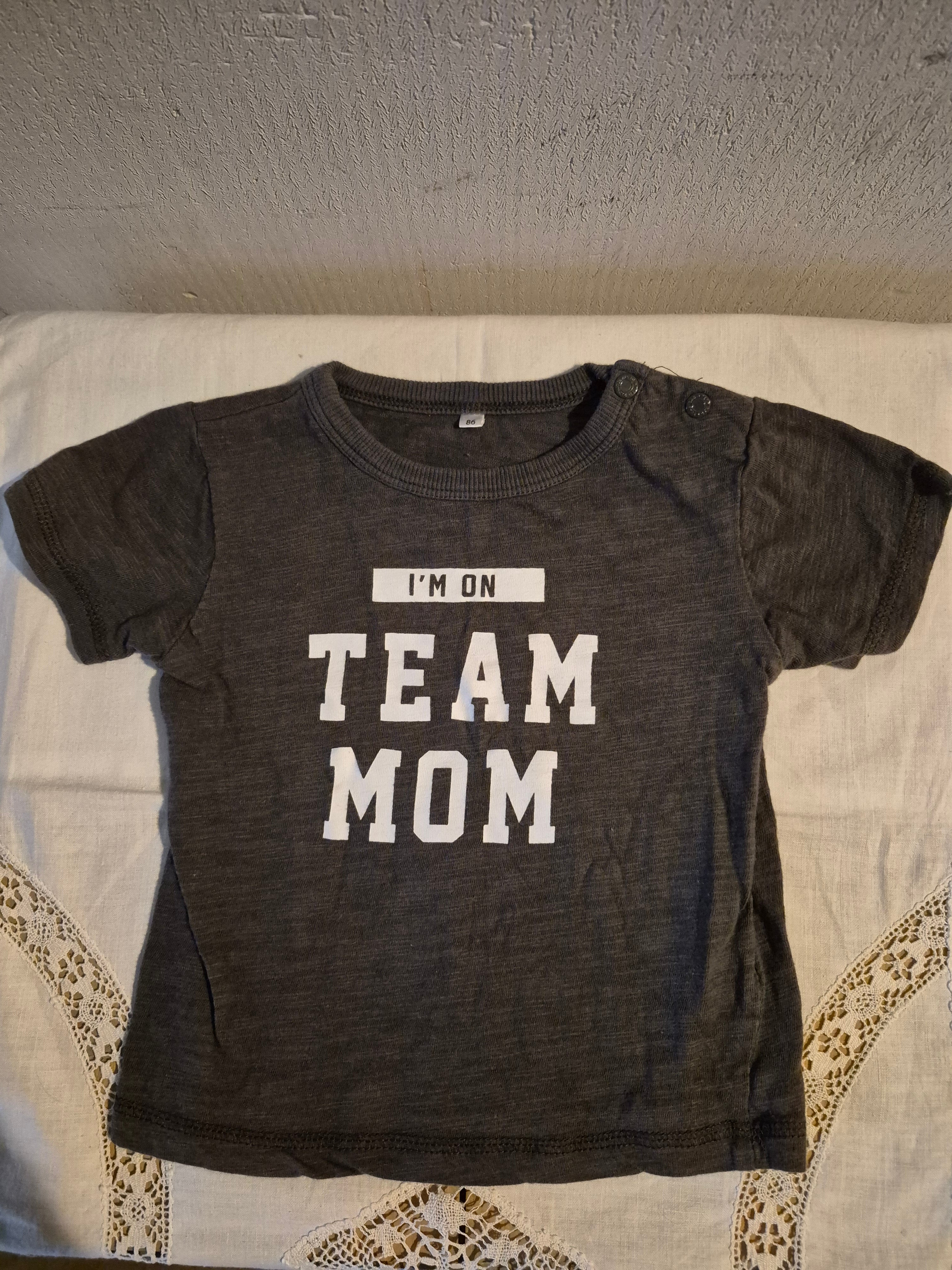 Shirt team mom maat 74