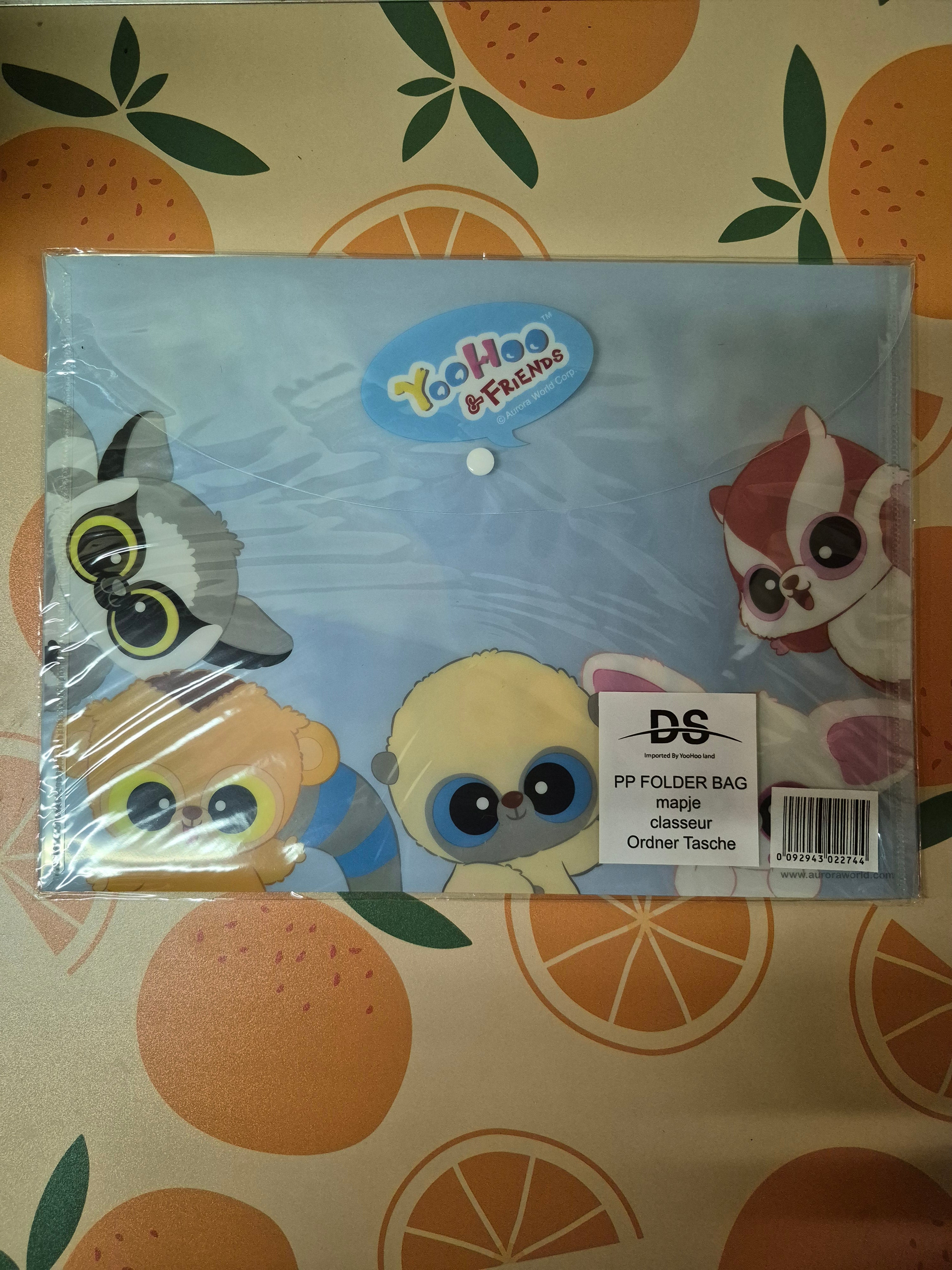 Mapje yoohoo blauw
